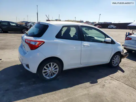 2018 Toyota Yaris 3-Door Le VIN VNKJTUD39JA093711 фото 3