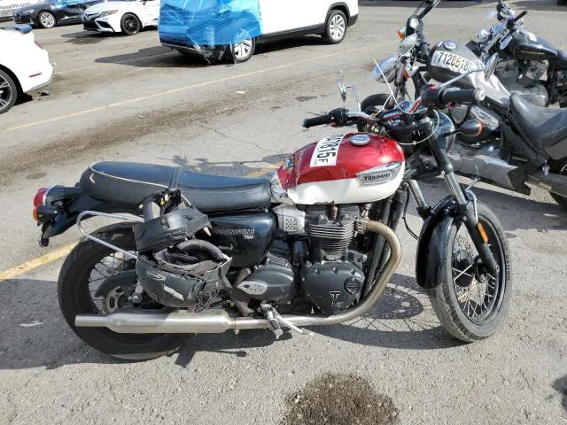 2022 Triumph Motorcycle Bonneville VIN SMTD10G75NTAF1985 фото 1