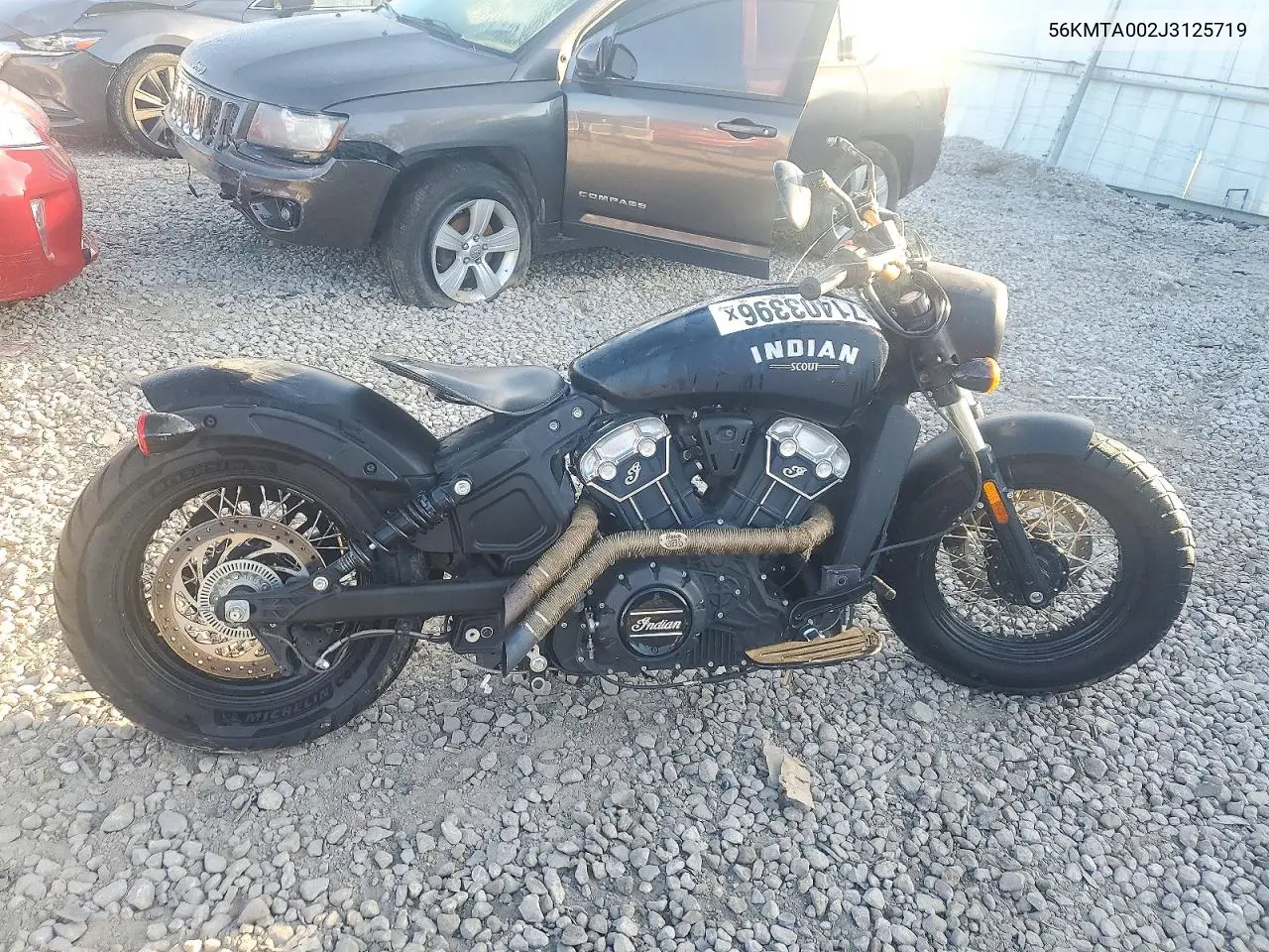 2018 Indian Motorcycle Co. Scout Bobber Abs VIN 56KMTA002J3125719 фото 1