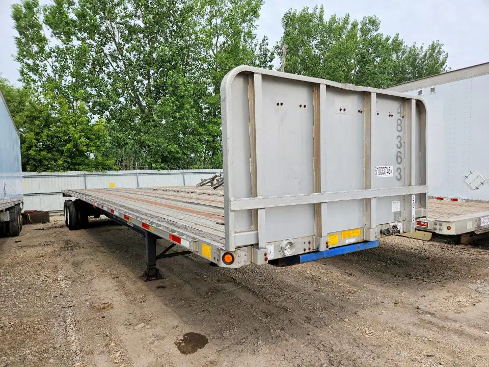1UYFS2485XA719802 Utility Trailer Manufacture Trailer 1999 — повреждение Естественный износ, фото до ремонта