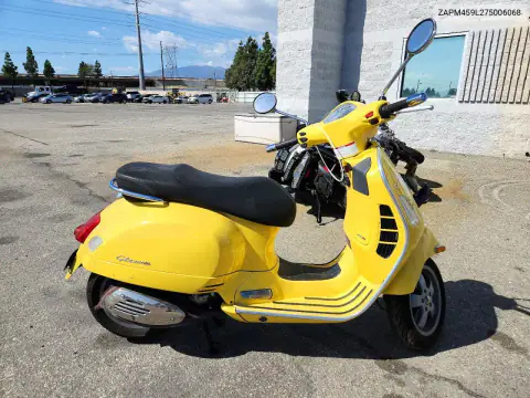 ZAPM459L275006068 — 2007 Vespa Gts, Мелкие вмятины и царапины, фото до ремонта