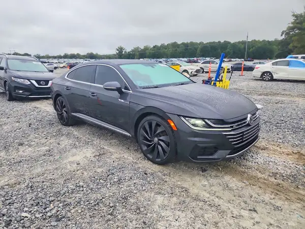 WVWFR7AN2KE026690 — 2019 Volkswagen Arteon, фото 4 с аукциона Copart, Боковая часть