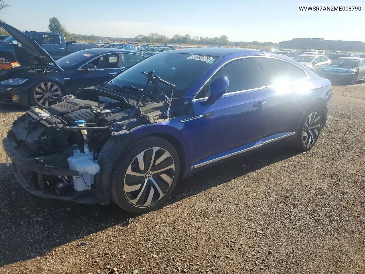 2021 Volkswagen Arteon Sel R-Line VIN WVWSR7AN2ME008790 фото 1