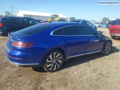 2021 Volkswagen Arteon Sel R-Line VIN WVWSR7AN2ME008790 фото 3
