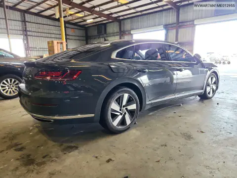 2021 Volkswagen Arteon Se VIN WVWAR7AN1ME012955 фото 3