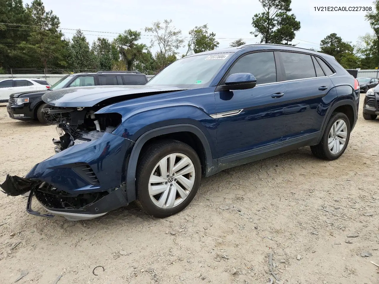 2020 Volkswagen Atlas Cross Sport Se VIN 1V21E2CA0LC227308 фото 1