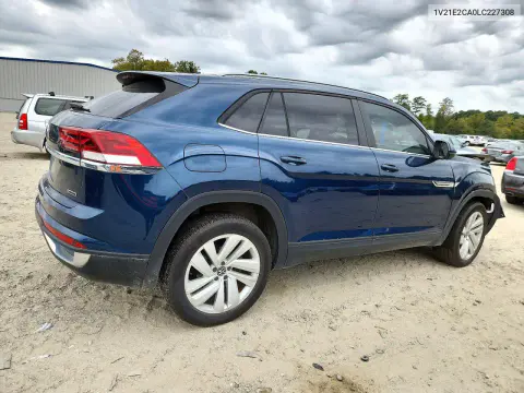 2020 Volkswagen Atlas Cross Sport Se VIN 1V21E2CA0LC227308 фото 3