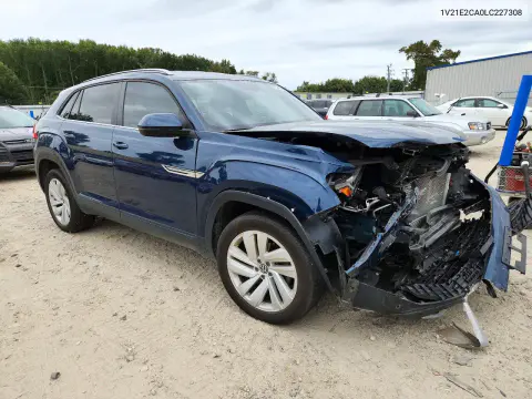 2020 Volkswagen Atlas Cross Sport Se VIN 1V21E2CA0LC227308 фото 4