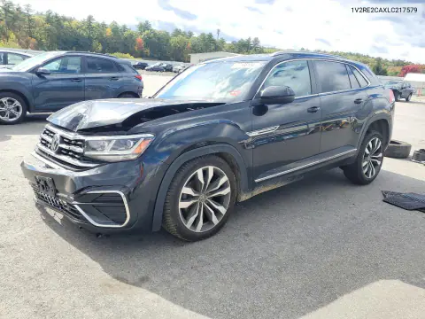 2020 Volkswagen Atlas Cross Sport Sel R-Line VIN 1V2RE2CAXLC217579 фото 1