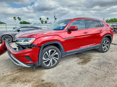 1V2TE2CA7MC204313 — 2021 Volkswagen Atlas Cross Sport, Передняя часть (Front End), фото до ремонта