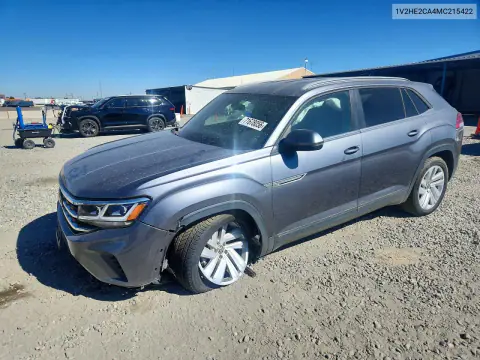 2021 Volkswagen Atlas Cross Sport Se VIN 1V2HE2CA4MC215422 фото 1