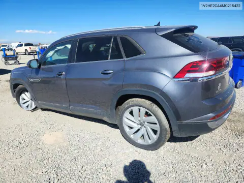2021 Volkswagen Atlas Cross Sport Se VIN 1V2HE2CA4MC215422 фото 2