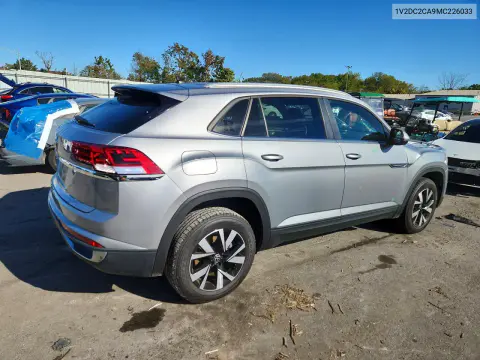 2021 Volkswagen Atlas Cross Sport Se VIN 1V2DC2CA9MC226033 фото 3