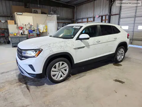 1V2KE2CA7PC223329 — 2023 Volkswagen Atlas Cross Sport, Град, фото до ремонта