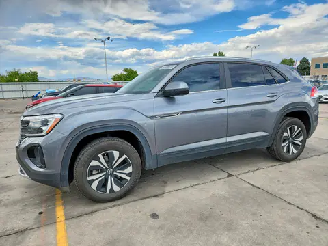 1V2LE2CA3RC217180 — 2024 Volkswagen Atlas Cross Sport, Град (Hail), фото до ремонта