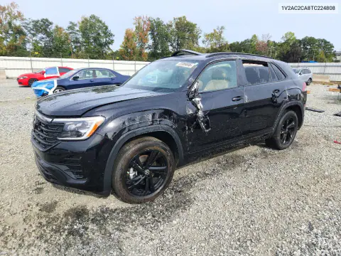 1V2AC2CA8TC224808 — 2026 Volkswagen Atlas Cross Sport, Сторона, фото до ремонта
