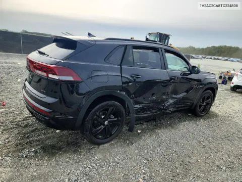 2026 Volkswagen Atlas Cross Sport Sel R-Line Black VIN 1V2AC2CA8TC224808 фото 3