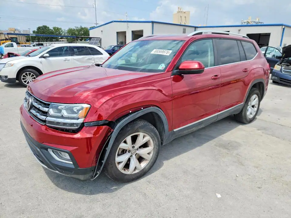 1V2MR2CA1JC510296 Volkswagen Atlas 2018 — повреждение Подтопление, фото до ремонта