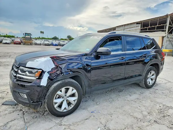 1V2DR2CA4JC530963 — 2018 Volkswagen Atlas, Передняя часть (Front End), фото до ремонта