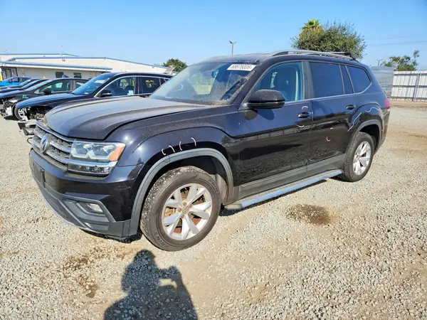 1V2CP2CA6JC594360 — 2018 Volkswagen Atlas, Передняя часть (Front End), фото до ремонта