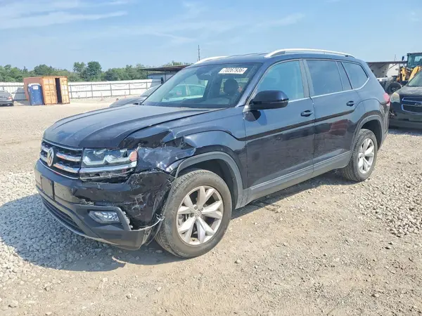 1V2DR2CA1JC559725 — 2018 Volkswagen Atlas, Передняя часть (Front End), фото до ремонта