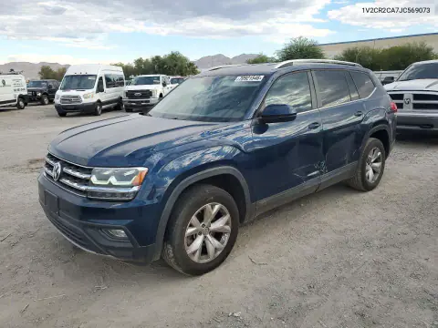 1V2CR2CA7JC569073 — 2018 Volkswagen Atlas, Сторона, фото до ремонта