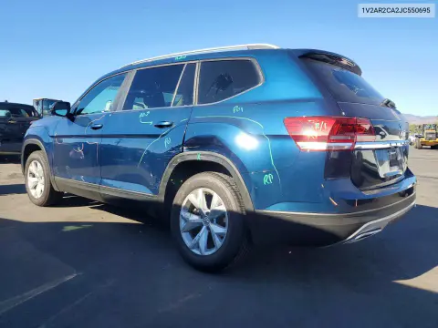 2018 Volkswagen Atlas S VIN 1V2AR2CA2JC550695 фото 2