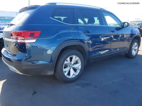 2018 Volkswagen Atlas S VIN 1V2AR2CA2JC550695 фото 3