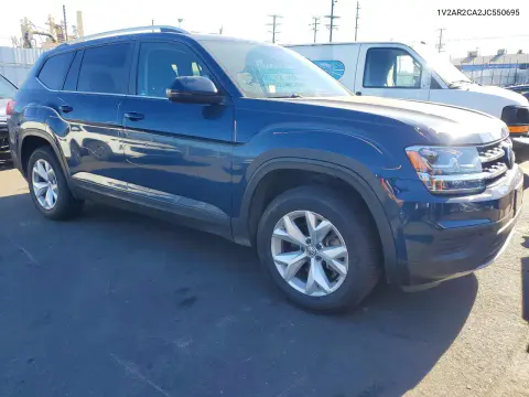 2018 Volkswagen Atlas S VIN 1V2AR2CA2JC550695 фото 4