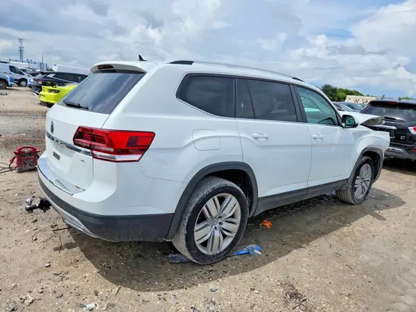 1V2WR2CAXKC606129 — 2019 Volkswagen Atlas, фото 3 с аукциона Copart, Передняя часть
