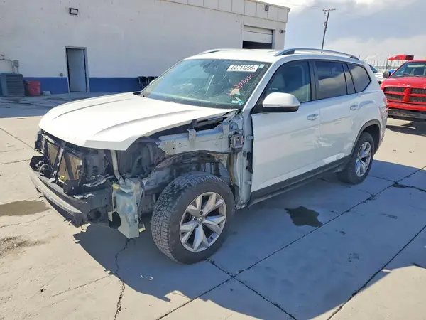 1V2LR2CA0KC535834 — 2019 Volkswagen Atlas, Передняя часть (Front End), фото до ремонта