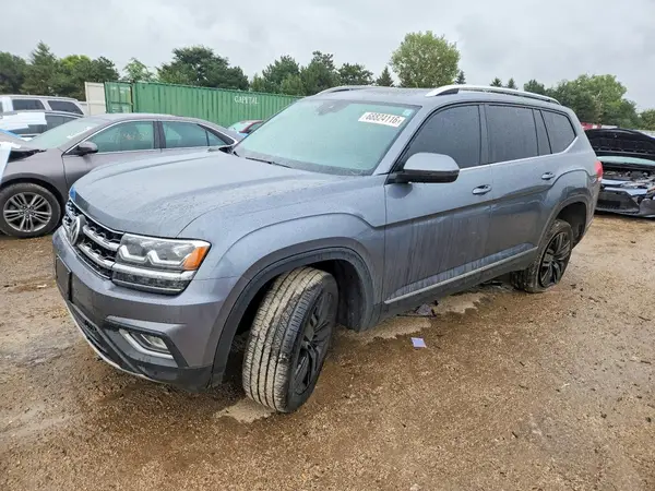 1V2MR2CA4KC548526 — 2019 Volkswagen Atlas, Задняя часть (Rear End), фото до ремонта