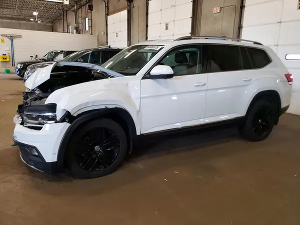 1V2NR2CA6KC532350 — 2019 Volkswagen Atlas, Передняя часть (Front End), фото до ремонта