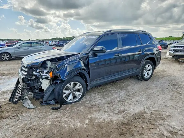 1V2DR2CA9KC583546 — 2019 Volkswagen Atlas, Передняя часть (Front End), фото до ремонта