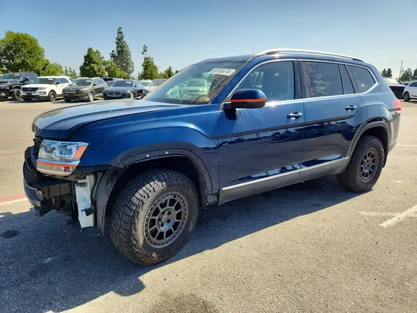 1V2NR2CA0KC559625 — 2019 Volkswagen Atlas, Передняя часть (Front End), фото до ремонта