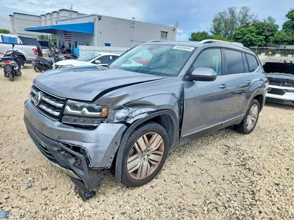 1V2ER2CA5KC538558 — 2019 Volkswagen Atlas, Передняя часть (Front End), фото до ремонта