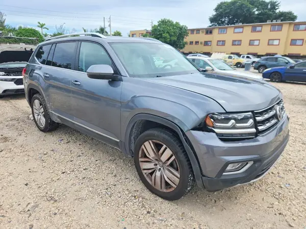 1V2ER2CA5KC538558 — 2019 Volkswagen Atlas, фото 4 с аукциона Copart, Передняя часть