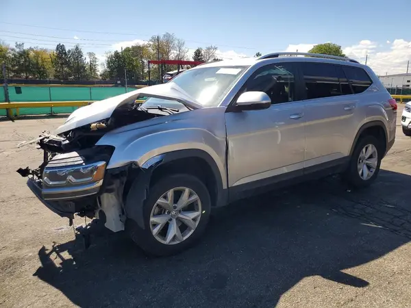 1V2UR2CA3KC548954 — 2019 Volkswagen Atlas, Передняя часть (Front End), фото до ремонта