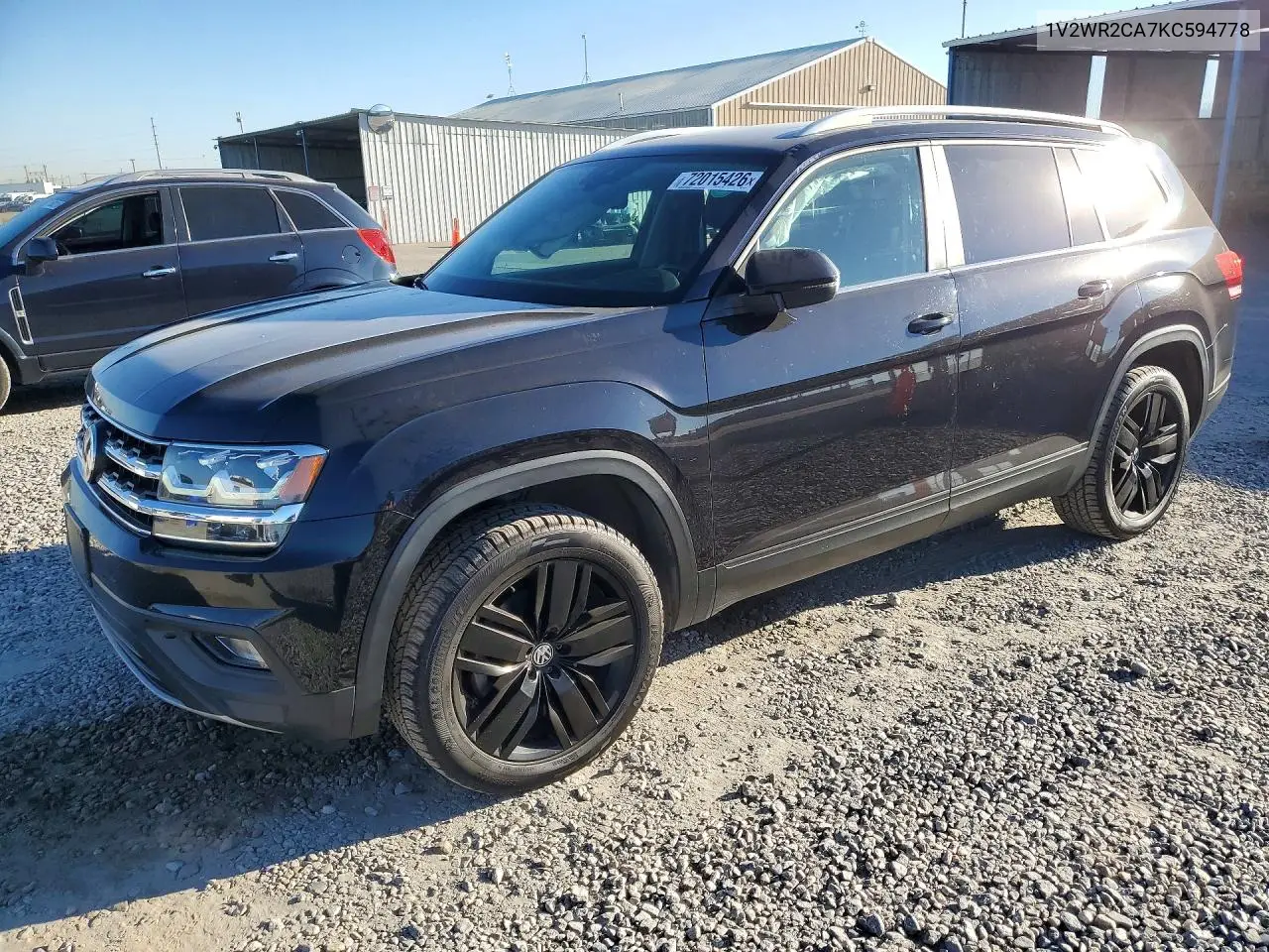 2019 Volkswagen Atlas Se VIN 1V2WR2CA7KC594778 фото 1
