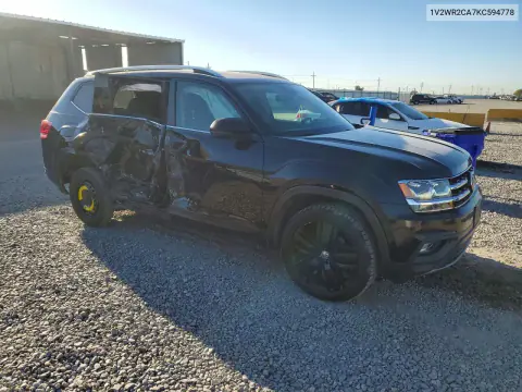 2019 Volkswagen Atlas Se VIN 1V2WR2CA7KC594778 фото 4