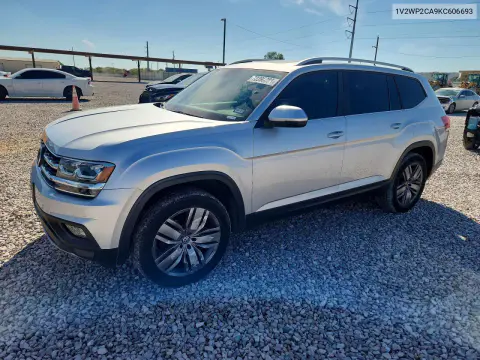 1V2WP2CA9KC606693 — 2019 Volkswagen Atlas, Естественный износ, фото до ремонта