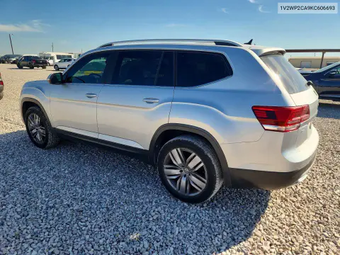 2019 Volkswagen Atlas Se VIN 1V2WP2CA9KC606693 фото 2