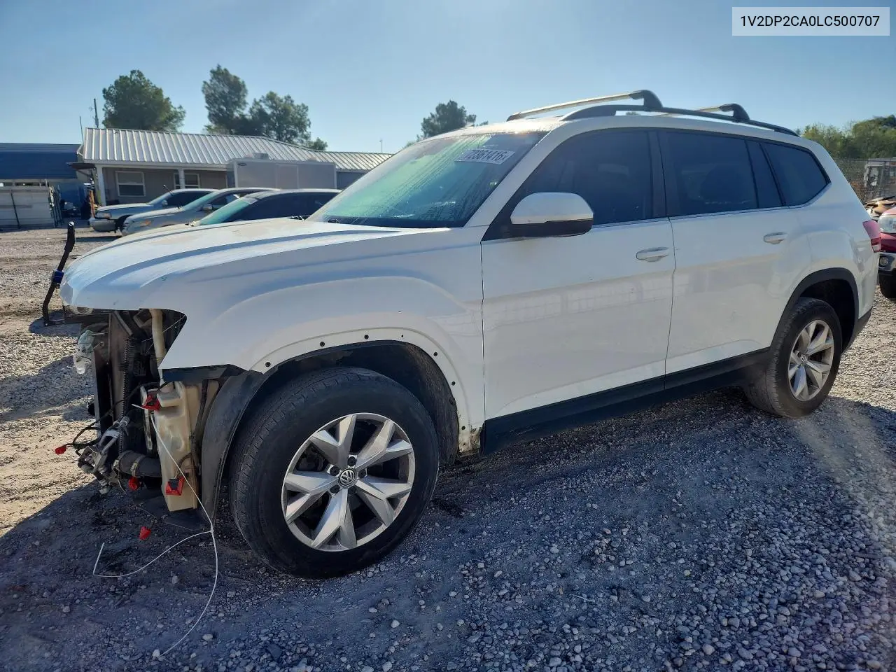 2020 Volkswagen Atlas Se VIN 1V2DP2CA0LC500707 фото 1
