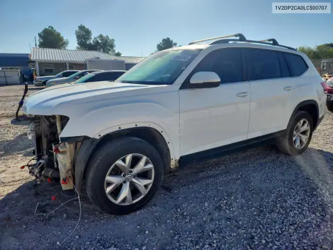 2020 Volkswagen Atlas Se VIN 1V2DP2CA0LC500707 фото 1