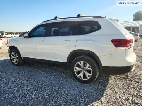 2020 Volkswagen Atlas Se VIN 1V2DP2CA0LC500707 фото 2