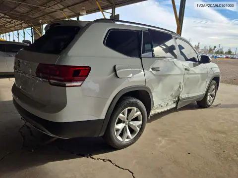 2020 Volkswagen Atlas S VIN 1V2AP2CA9LC501003 фото 3