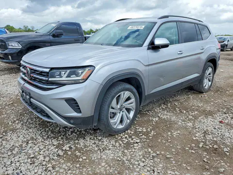 1V2WR2CA2MC555910 — 2021 Volkswagen Atlas, Передняя часть (Front End), фото до ремонта