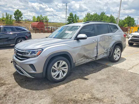 1V2WR2CA8MC540747 — 2021 Volkswagen Atlas, Передняя часть (Front End), фото до ремонта