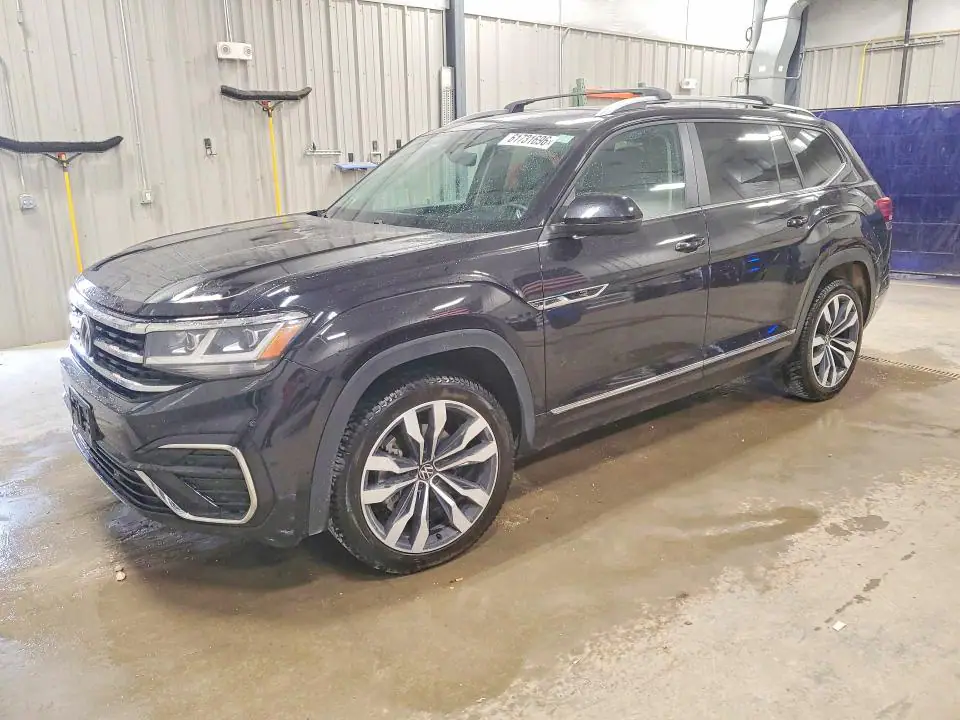 1V2SR2CA7MC563127 Volkswagen Atlas 2021 — повреждение Град, фото до ремонта