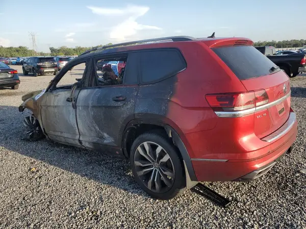 1V2CR2CA4MC570847 — 2021 Volkswagen Atlas, фото 2 с аукциона Copart 02.10.2026, Пожар